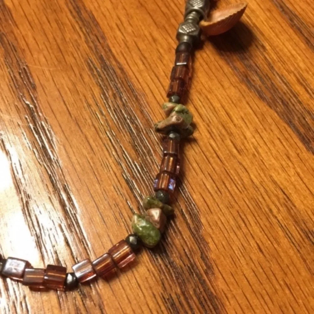 Shell and Stone Necklace